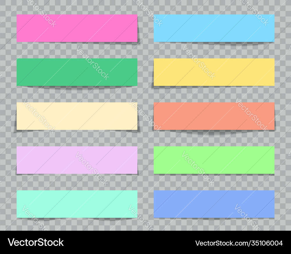 Colorful Shadow Boxes - Web Banners vector image