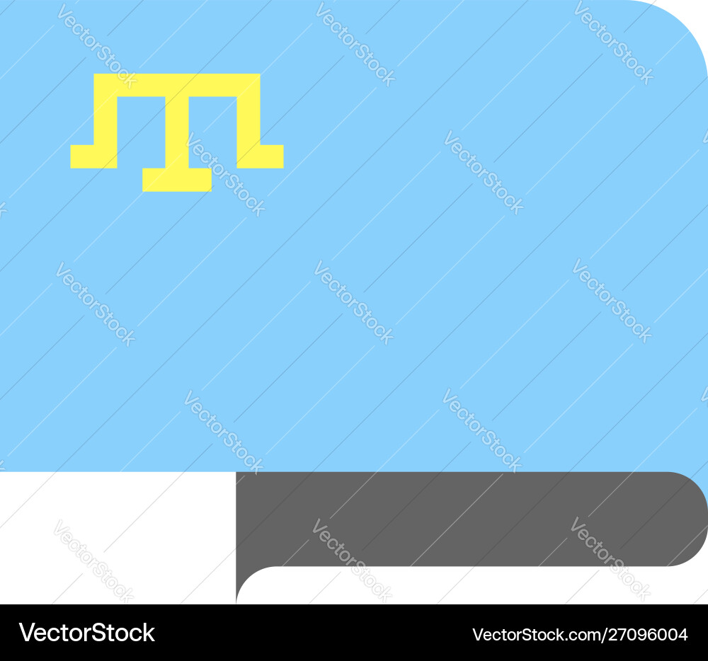Flag horizontal shape pointer for world map Flag horizontal shape pointer for world map vector image