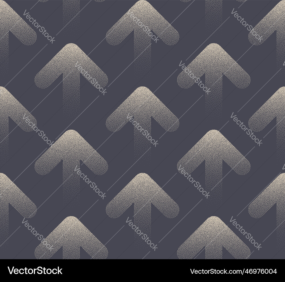 Rounded up arrow symbol endless pattern business Rounded up arrow symbol endless pattern business Vector Image