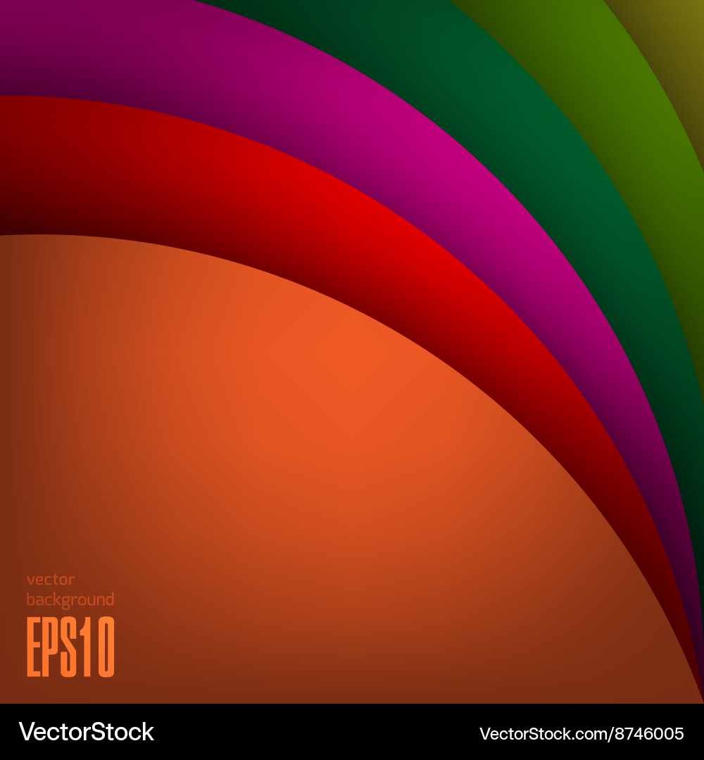 Dynamic Layered Background Vector Image
