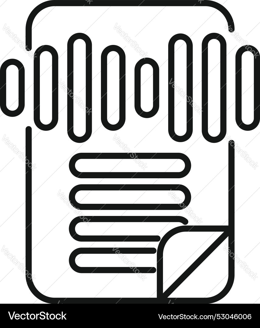 Spracherkennung Software konvertieren Audiodatei Spracherkennung Software konvertieren Audiodatei vektorbild