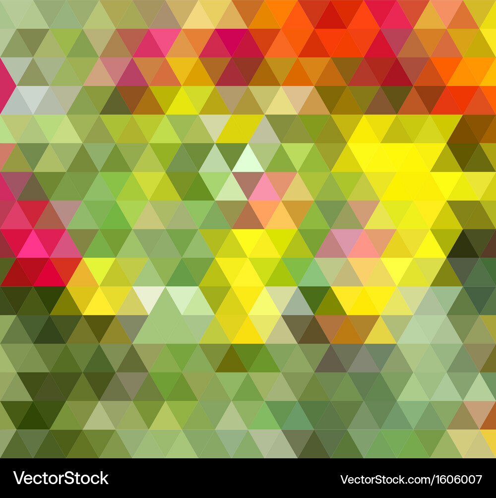 Geometric Triangle Pattern Vector Image