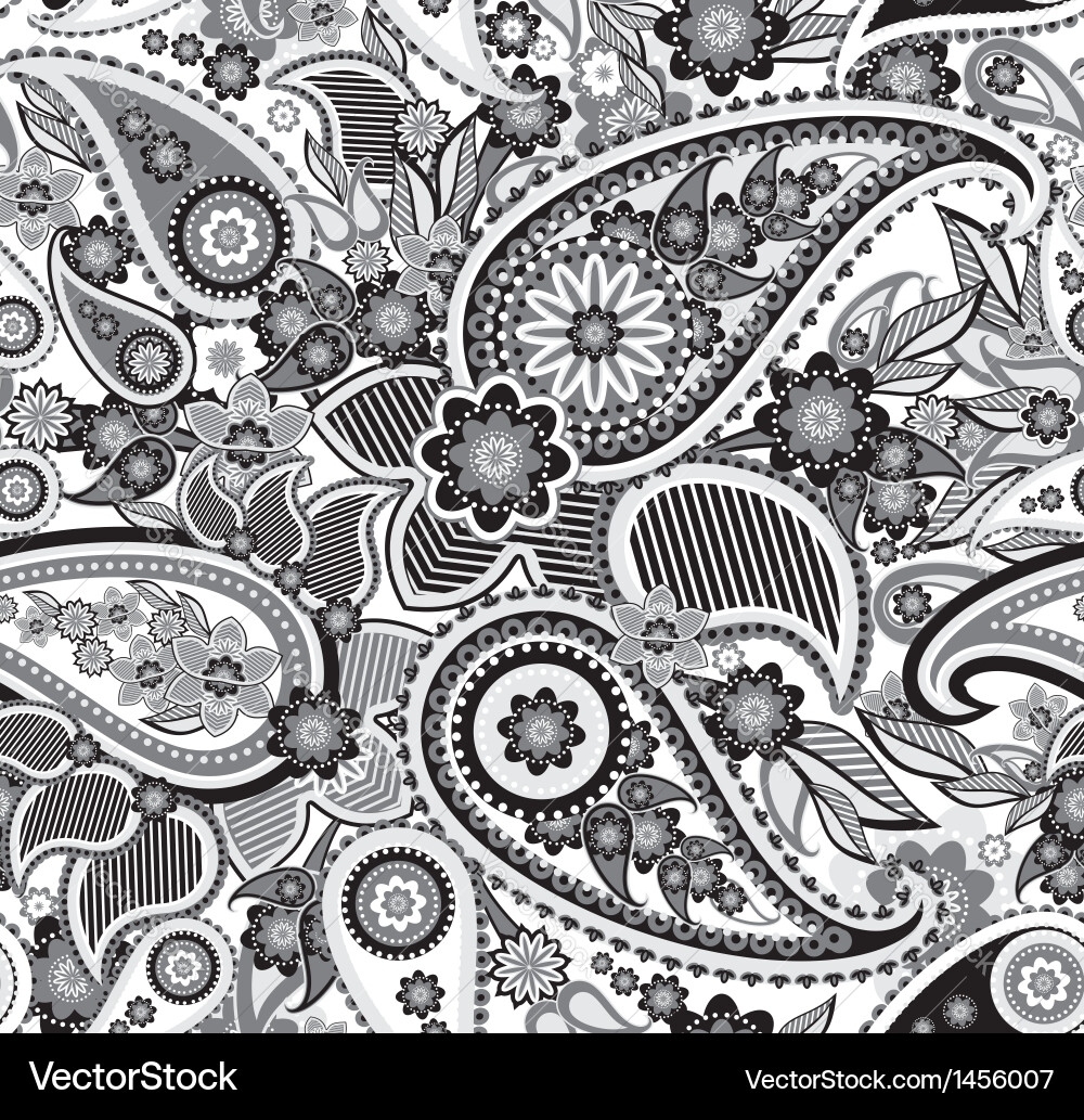 Paisley Pattern Vector Image