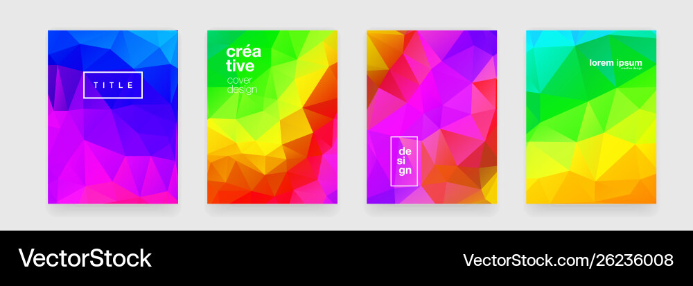 Geometric texture background abstract color vector image