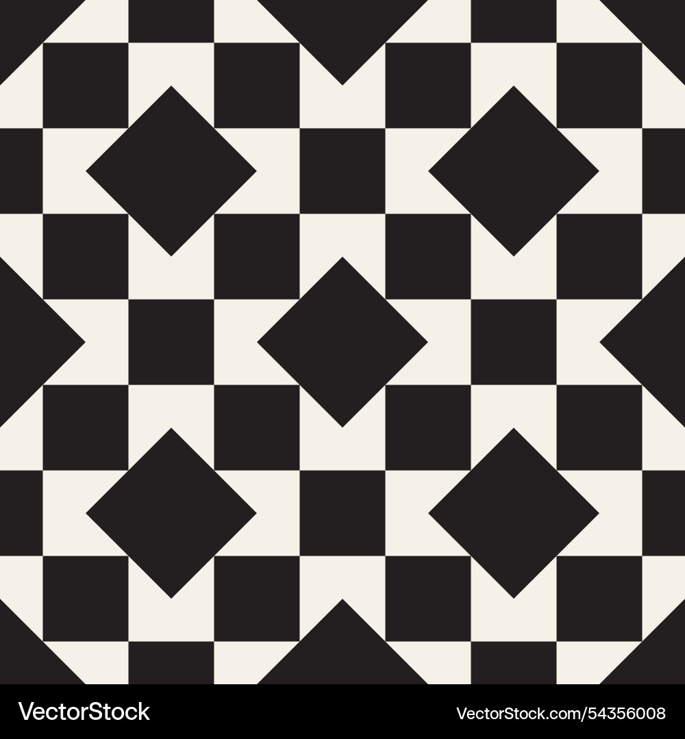 Seamless pattern repeating geometric elements Seamless pattern repeating geometric elements vector image