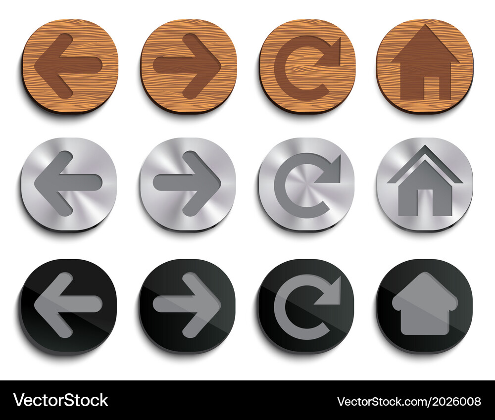 Web design elements Vector Image