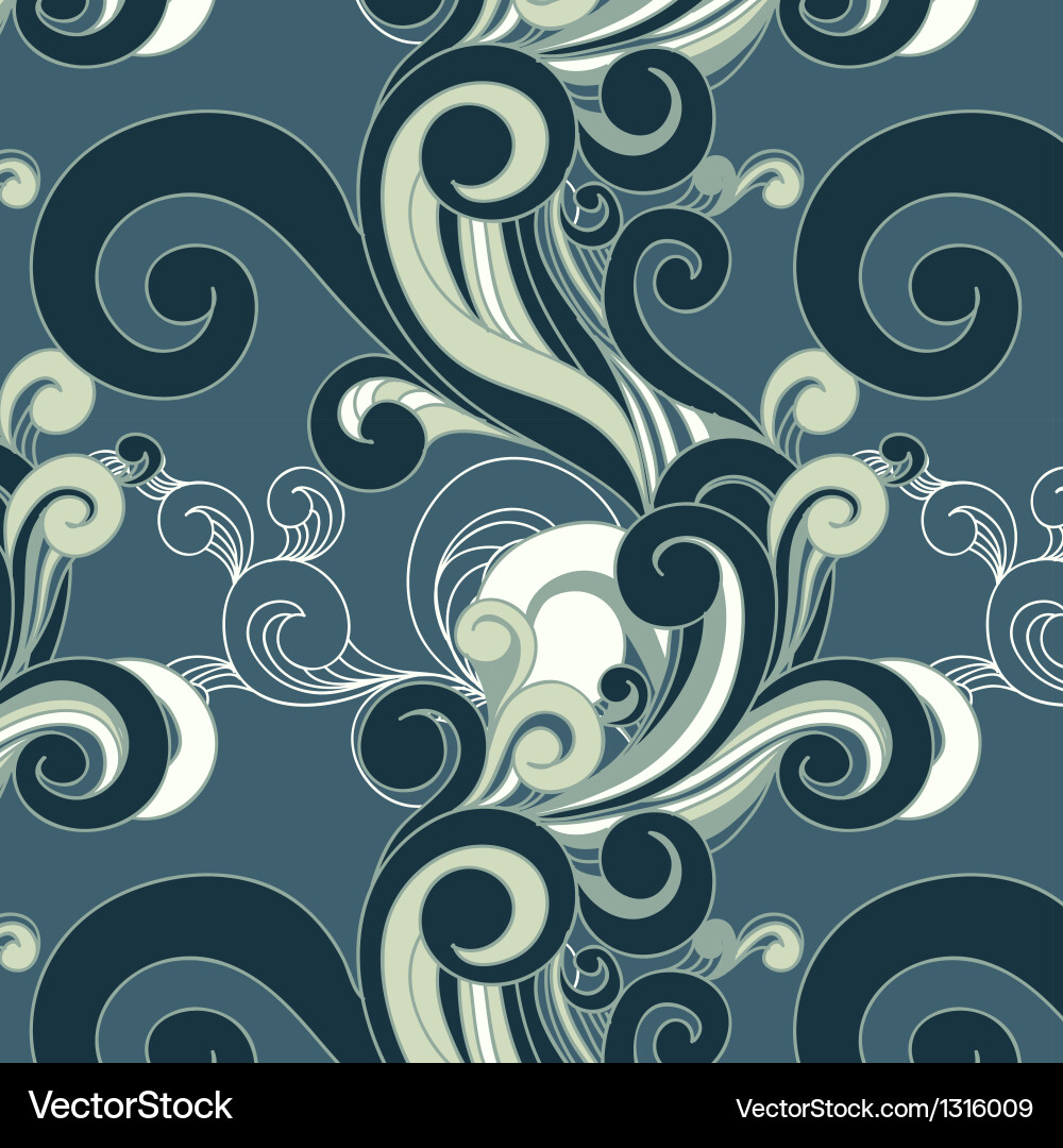 Beautiful seamless background Royalty Free Vector Image