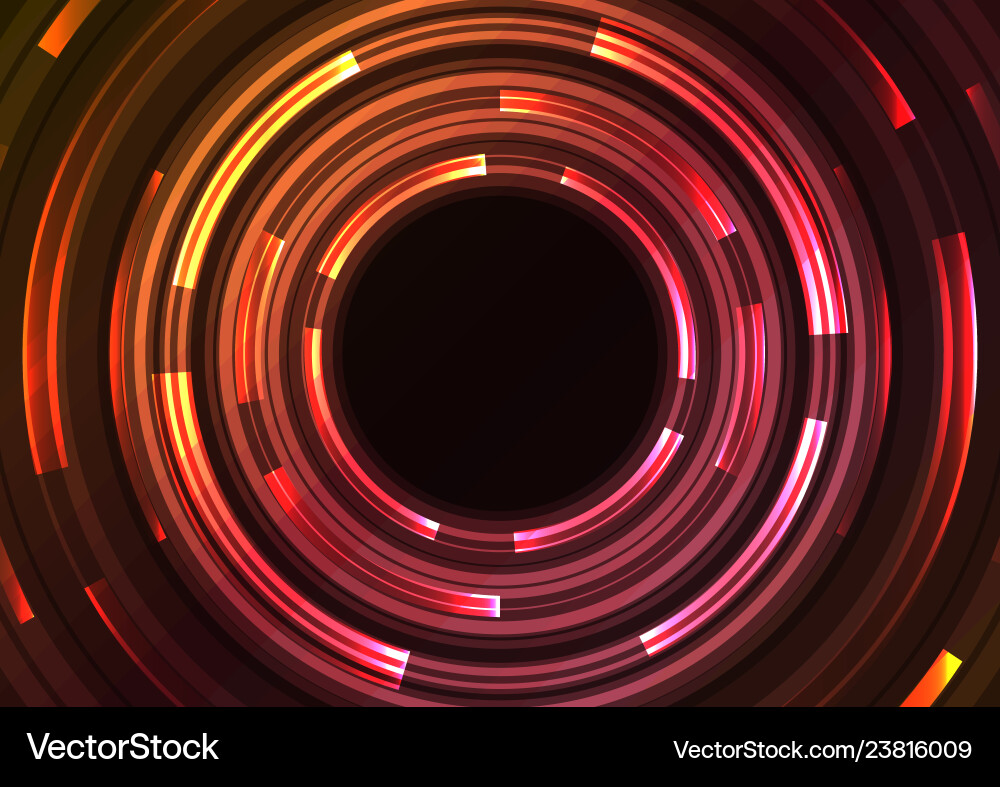 Circle digital abstract sheet layer background Circle digital abstract sheet layer background vector image