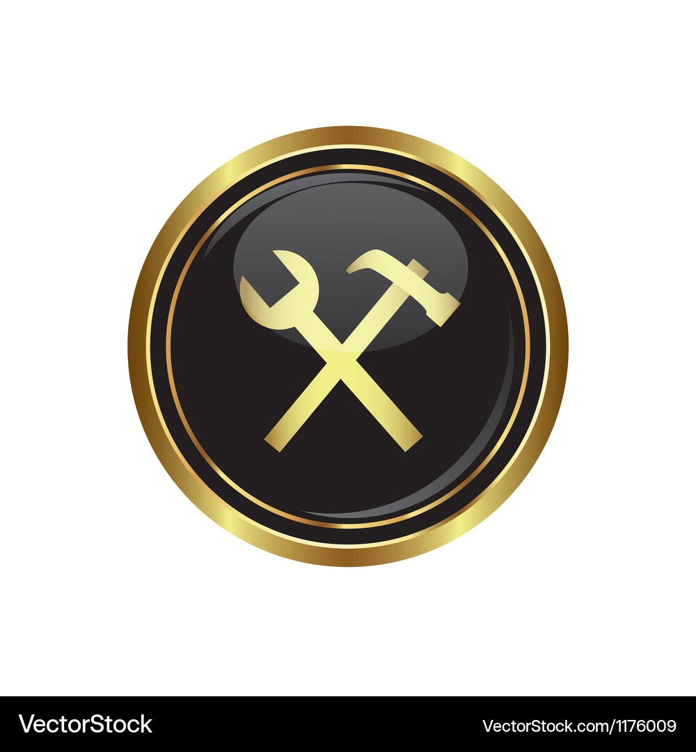 Werkzeug Icon - Reparatur-Taste Vektorbild