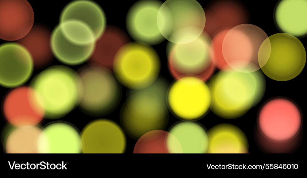 Abstract color shining bokeh isolated Abstract color shining bokeh isolated Vector Image