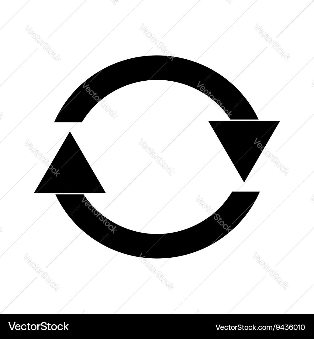 Arrow icon simple style Vector Image