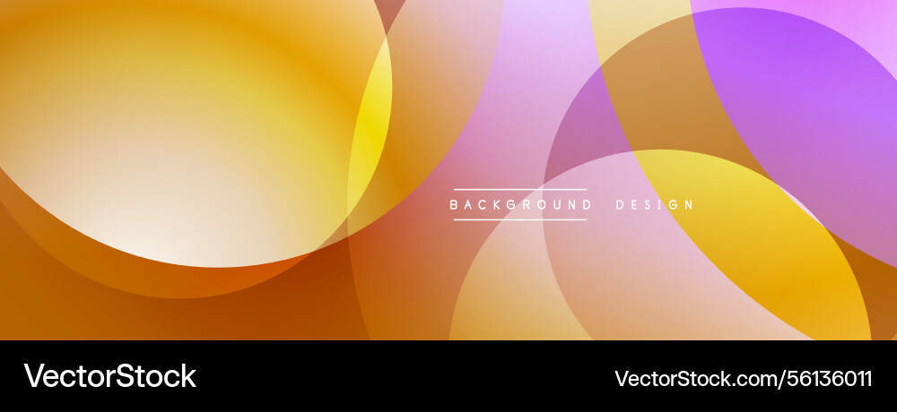 Abstract colorful circles overlap creating Abstract colorful circles overlap creating vector image