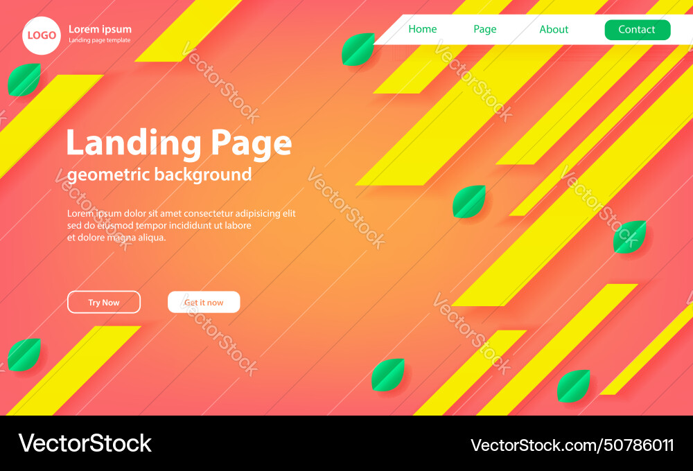 Geometric background with dynamic shapes Geometric background with dynamic shapes vector image