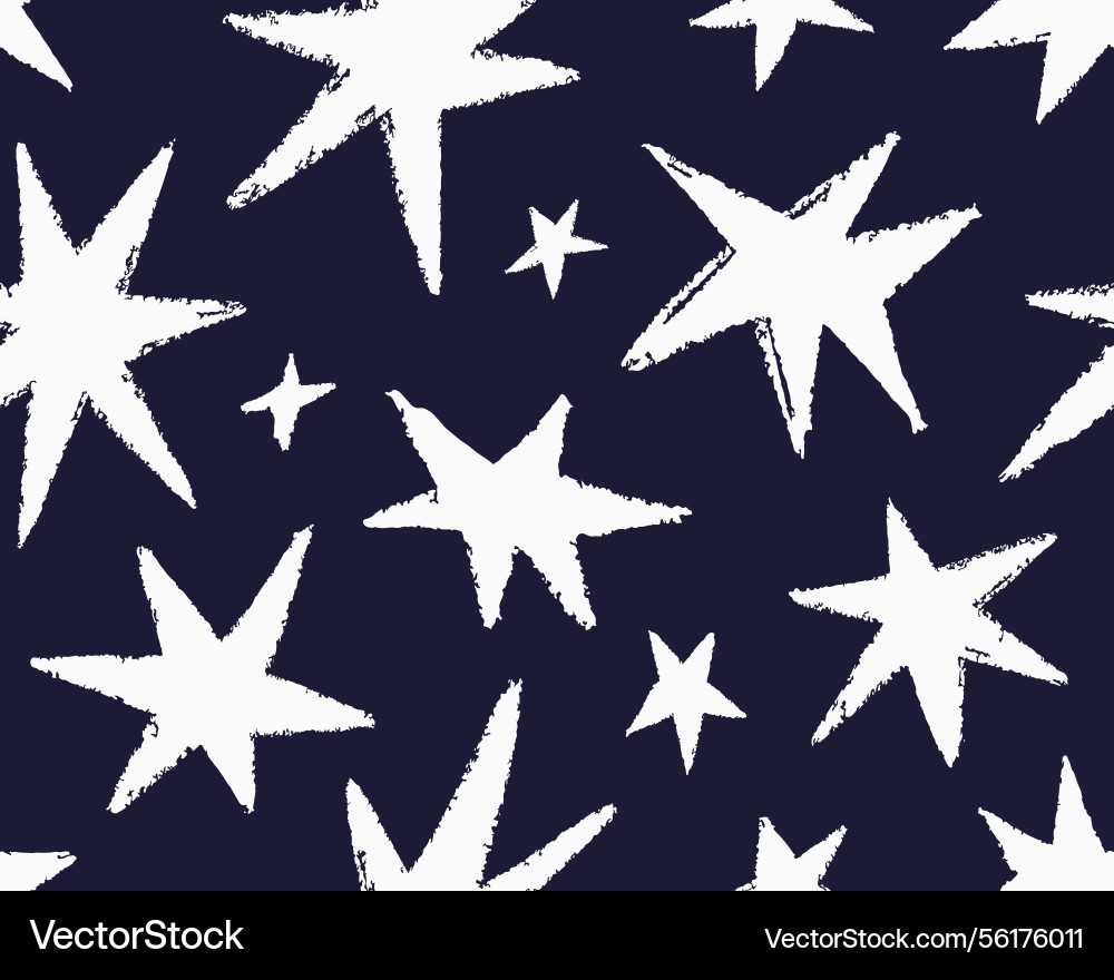 Star pattern seamless background repeating print Star pattern seamless background repeating print vector image