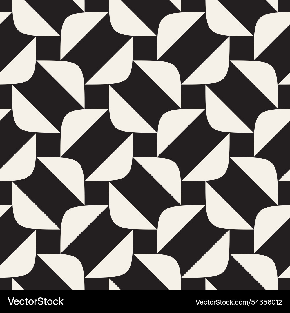 Seamless pattern repeating geometric elements Vector Image