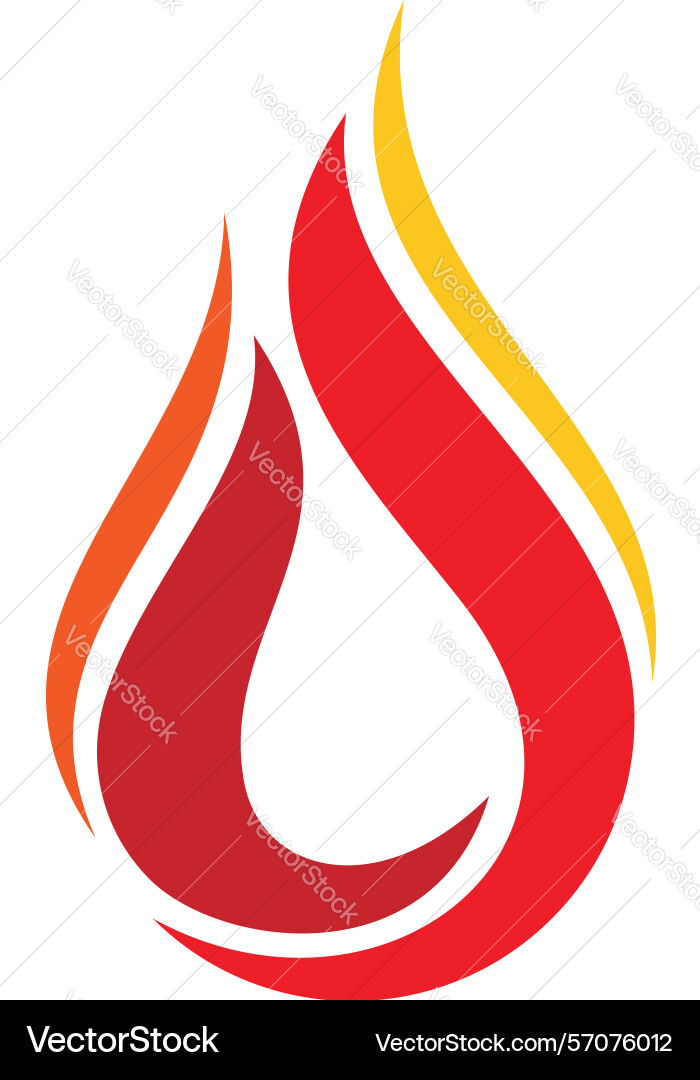 Swoosh element red flame logo template design vect Swoosh element red flame logo template design vect Vector Image