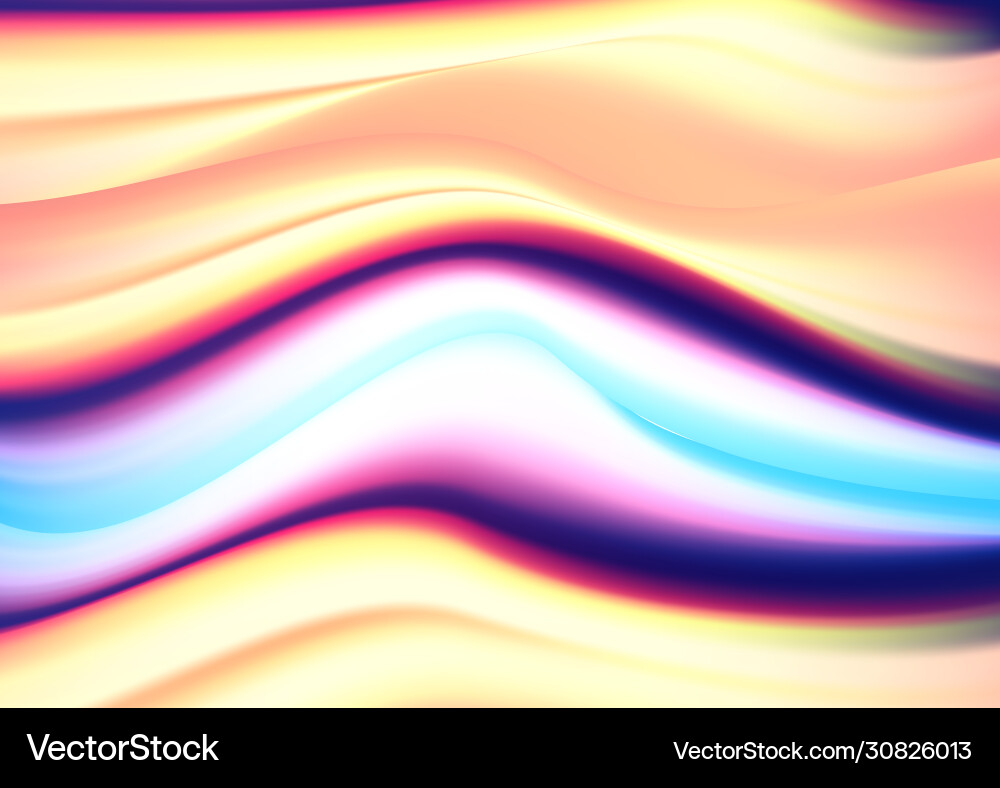 Abstract flow background vector image
