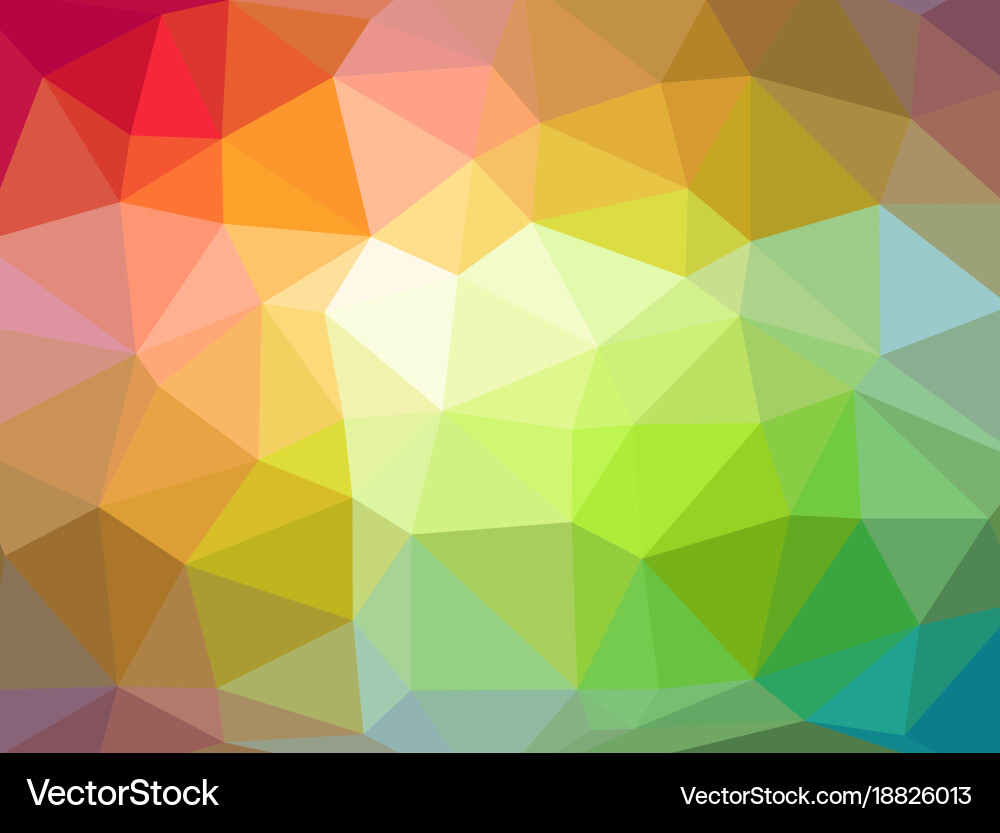 Low poly abstract background with colorful Vector Image