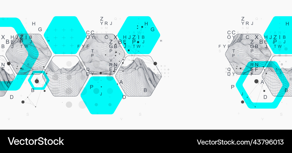 Modern science or technology abstract background Modern science or technology abstract background vector image