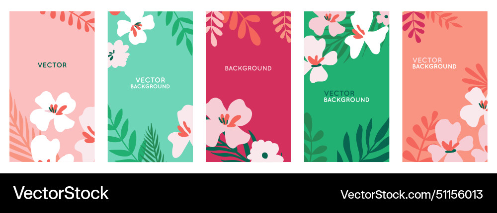 Set of abstract backgrounds with copy space Set of abstract backgrounds with copy space vector image