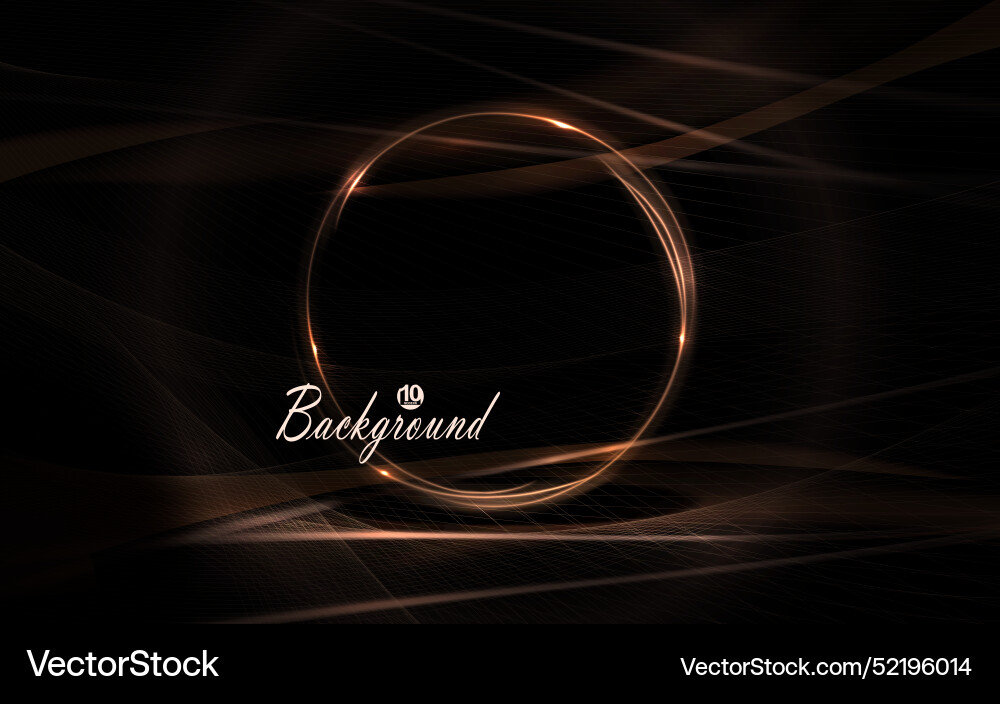 Composition with a wavy mesh pattern and round Composition with a wavy mesh pattern and round vector image