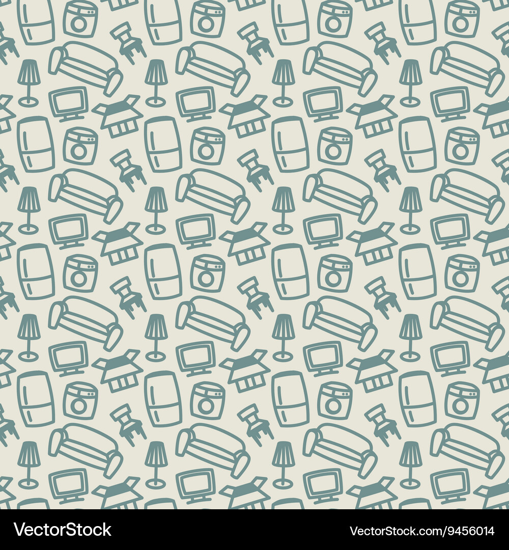 Flat moving pattern Vector Image