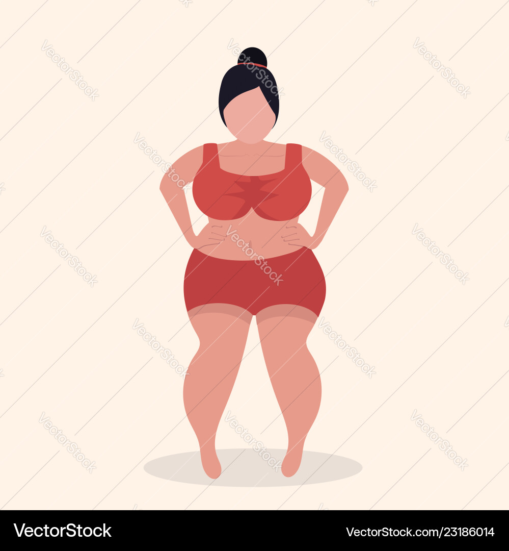 Plus size women sexy Plus size women sexy Vector Image