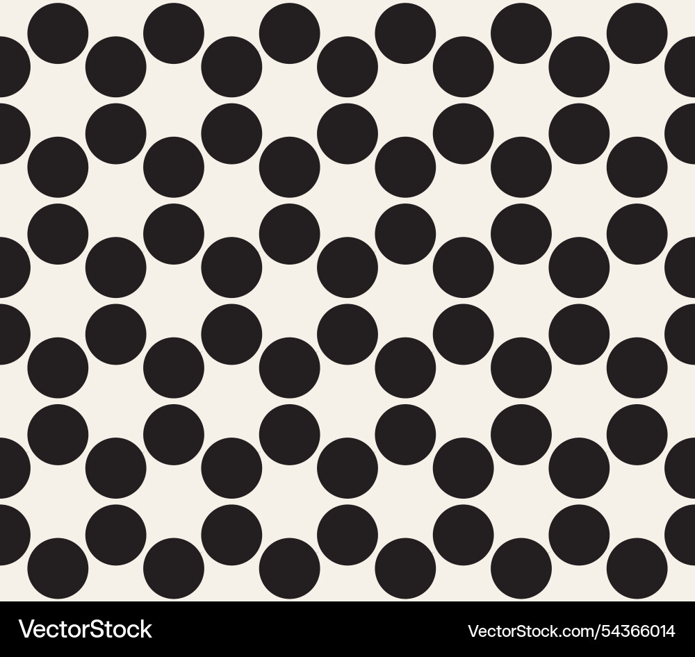 Seamless pattern repeating geometric elements vector image