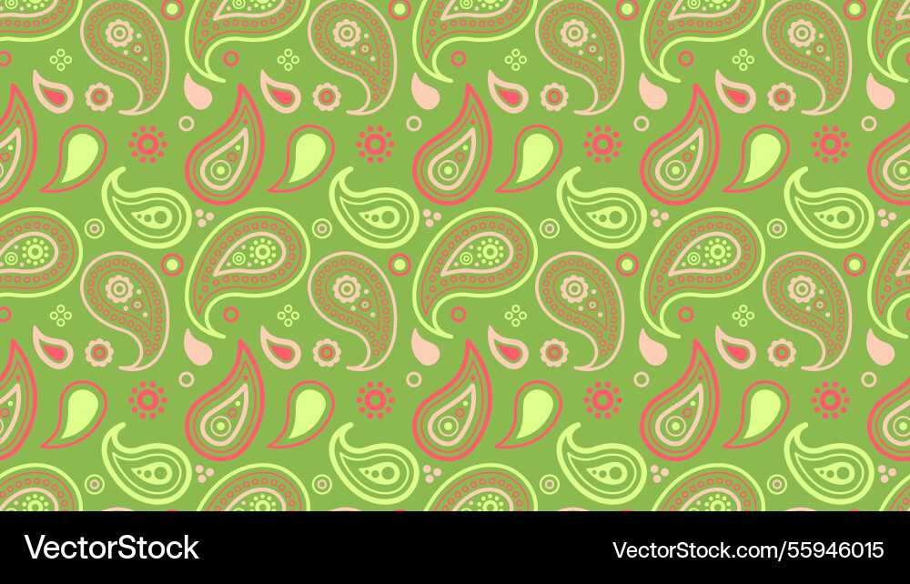 Boho seamless pattern a material endless print Vector Image