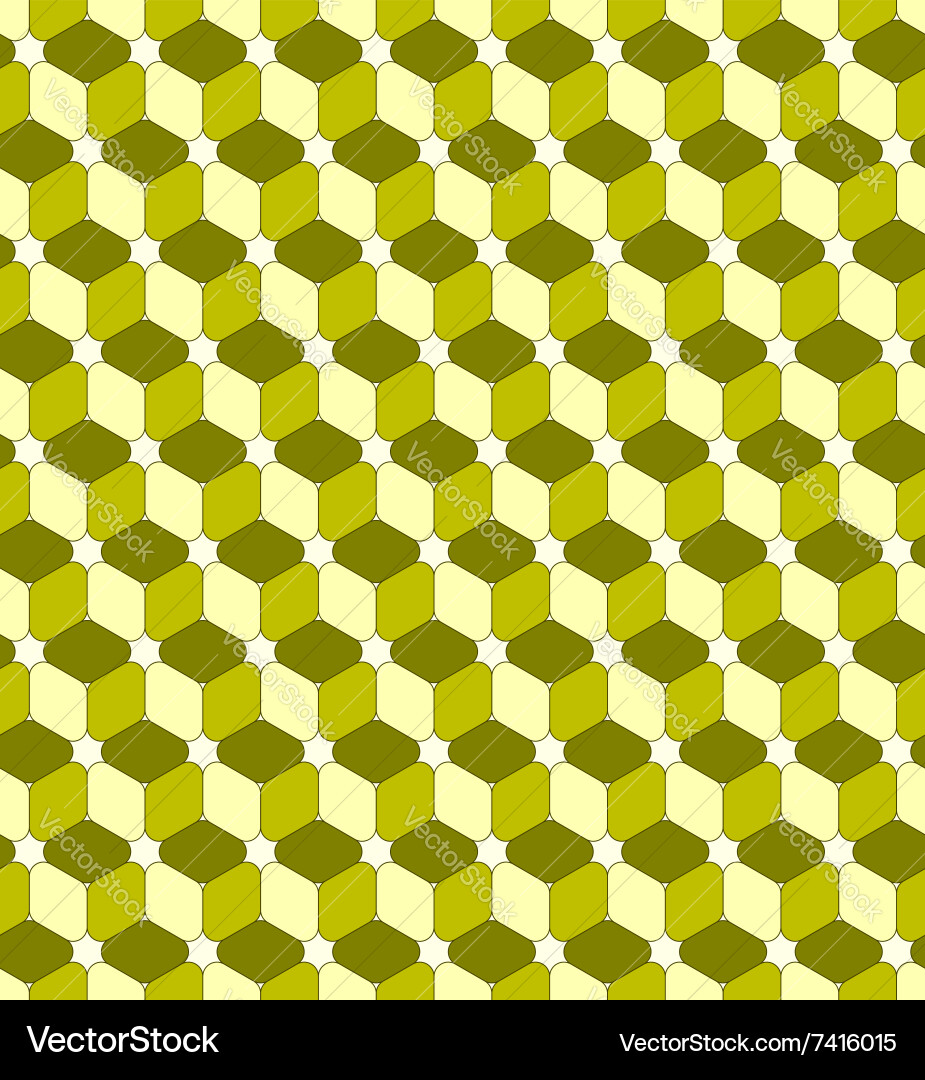 Cube seamless pattern Vector Image