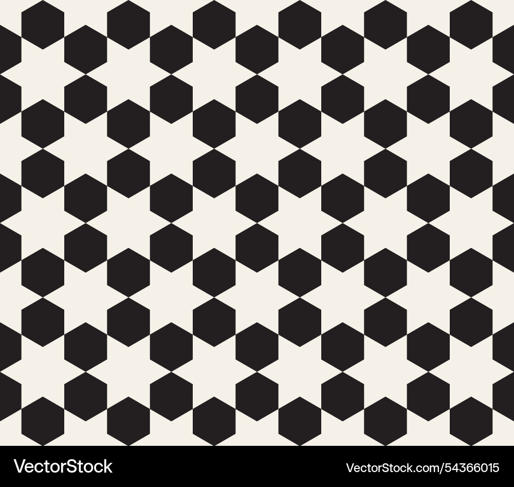 Seamless pattern repeating geometric elements Vector Image