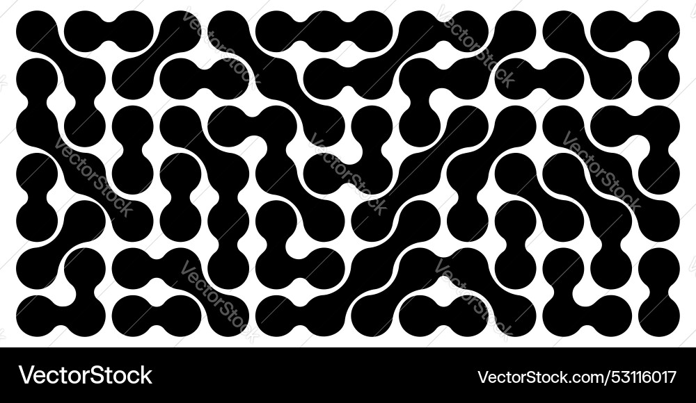 Connected metaballs pattern circuit texture Connected metaballs pattern circuit texture vector image