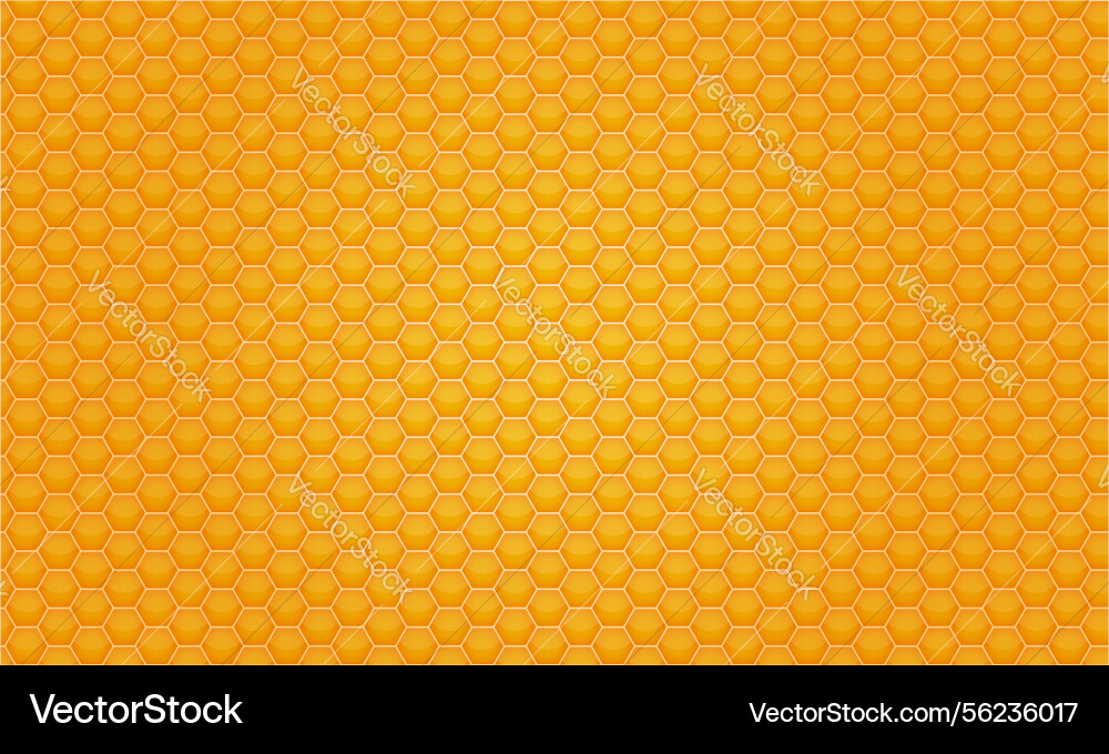 Honey comb hexagonal colored pattern Honey comb hexagonal colored pattern vector image
