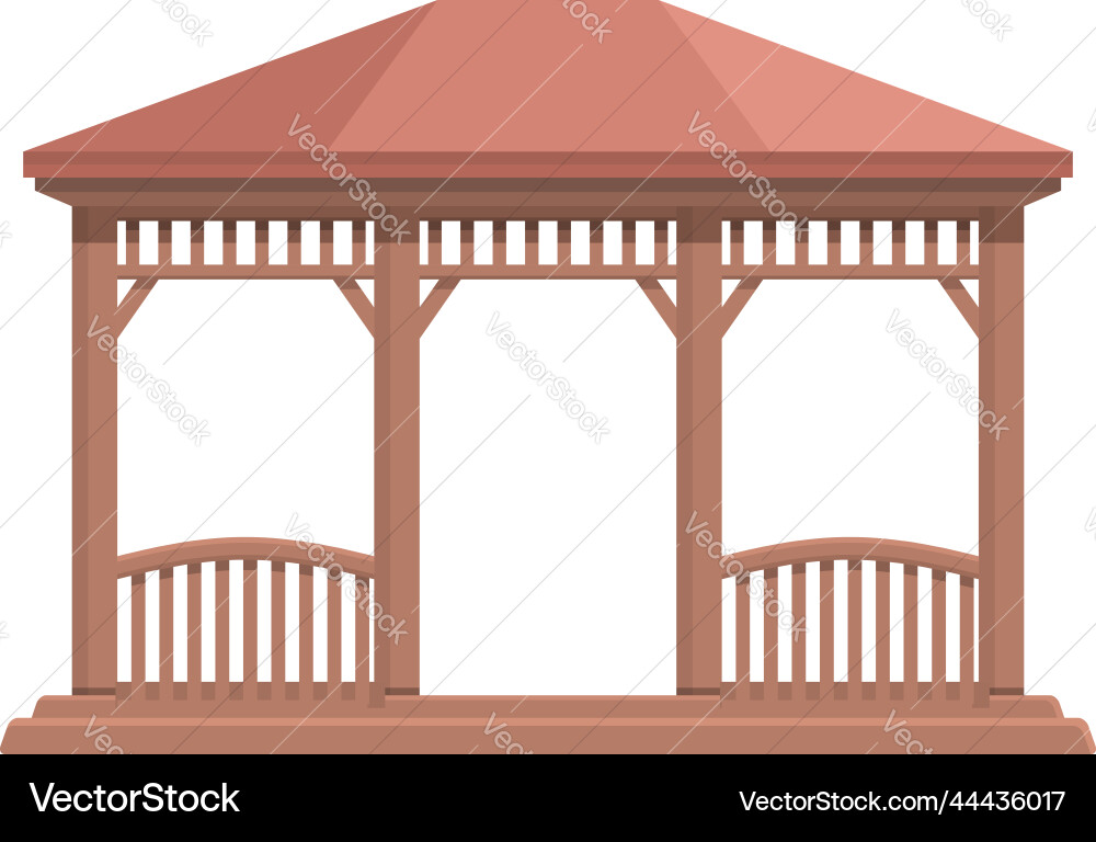 Natur Pergola Ikone Cartoon Hochzeitshaus Natur Pergola Ikone Cartoon Hochzeitshaus vektorbild