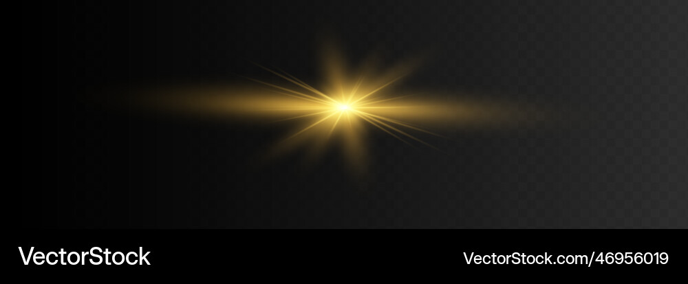 Exploding White Light Effect vector image
