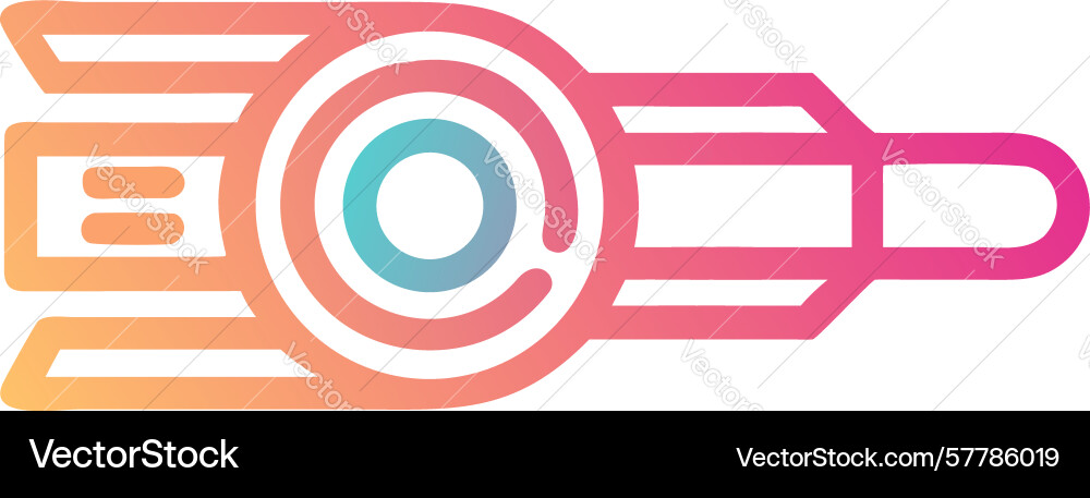 Sleek tech search bar with dynamic lines design vector image