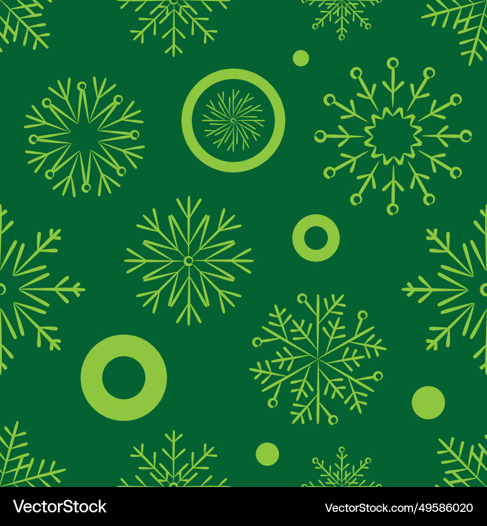 Abstract seamless pattern with snow flakes Abstract seamless pattern with snow flakes vector image