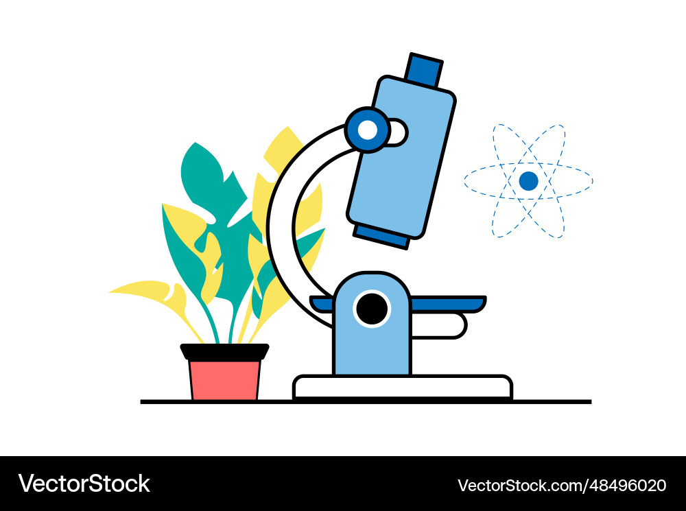 Medical service concept with people scene in flat Medical service concept with people scene in flat vector image