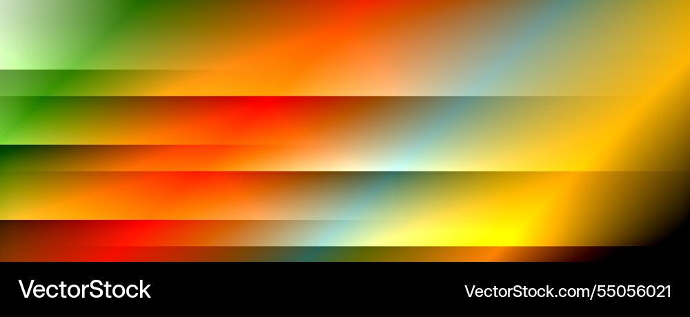 Colorful gradient with lines made of shadow Vector Image