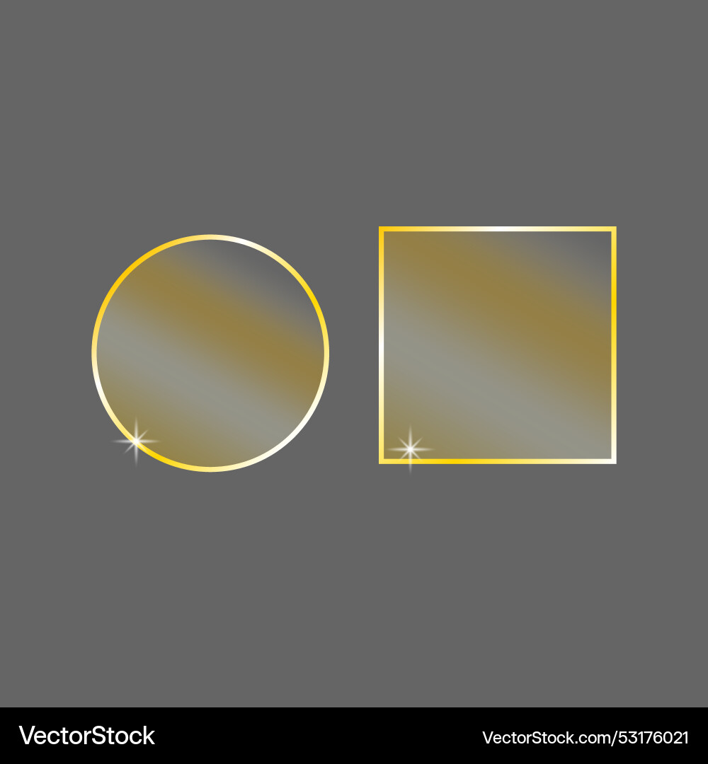 Graphic design 3d icon set gradient color vector image