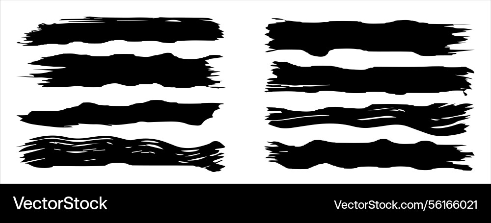 Künstlerische grungy schwarze Farbe Hand gemacht Künstlerische grungy schwarze Farbe Hand gemacht vektorbild