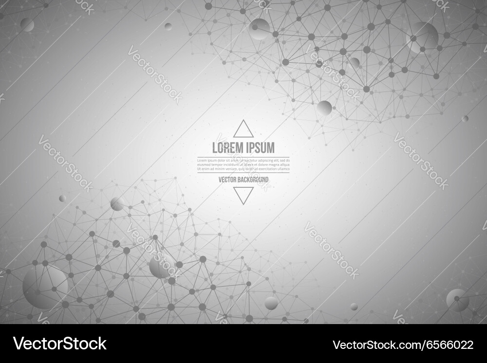 Abstract Technology Connection Background vector image