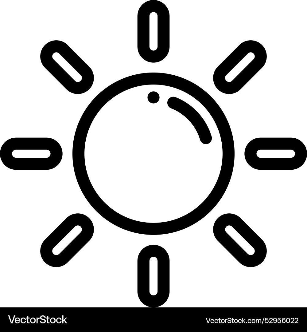 Direct icon thin linear style design isolated Direct icon thin linear style design isolated vector image