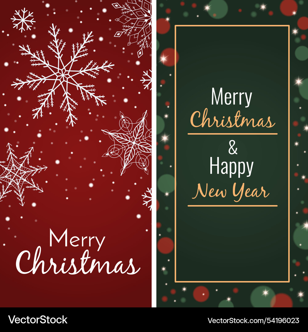 Realistic winter vertical banner template Realistic winter vertical banner template vector image
