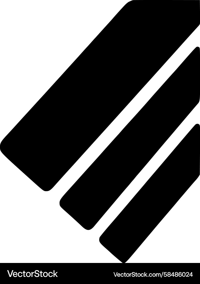 Dynamic Forward Arrow Icon Vector Image