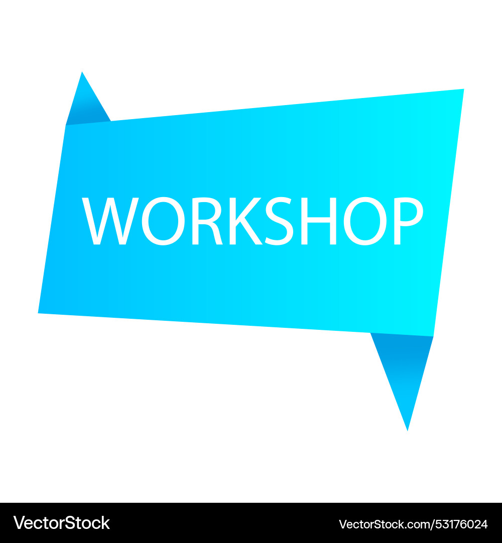 Message workshop education knowledge concept Message workshop education knowledge concept Vector Image