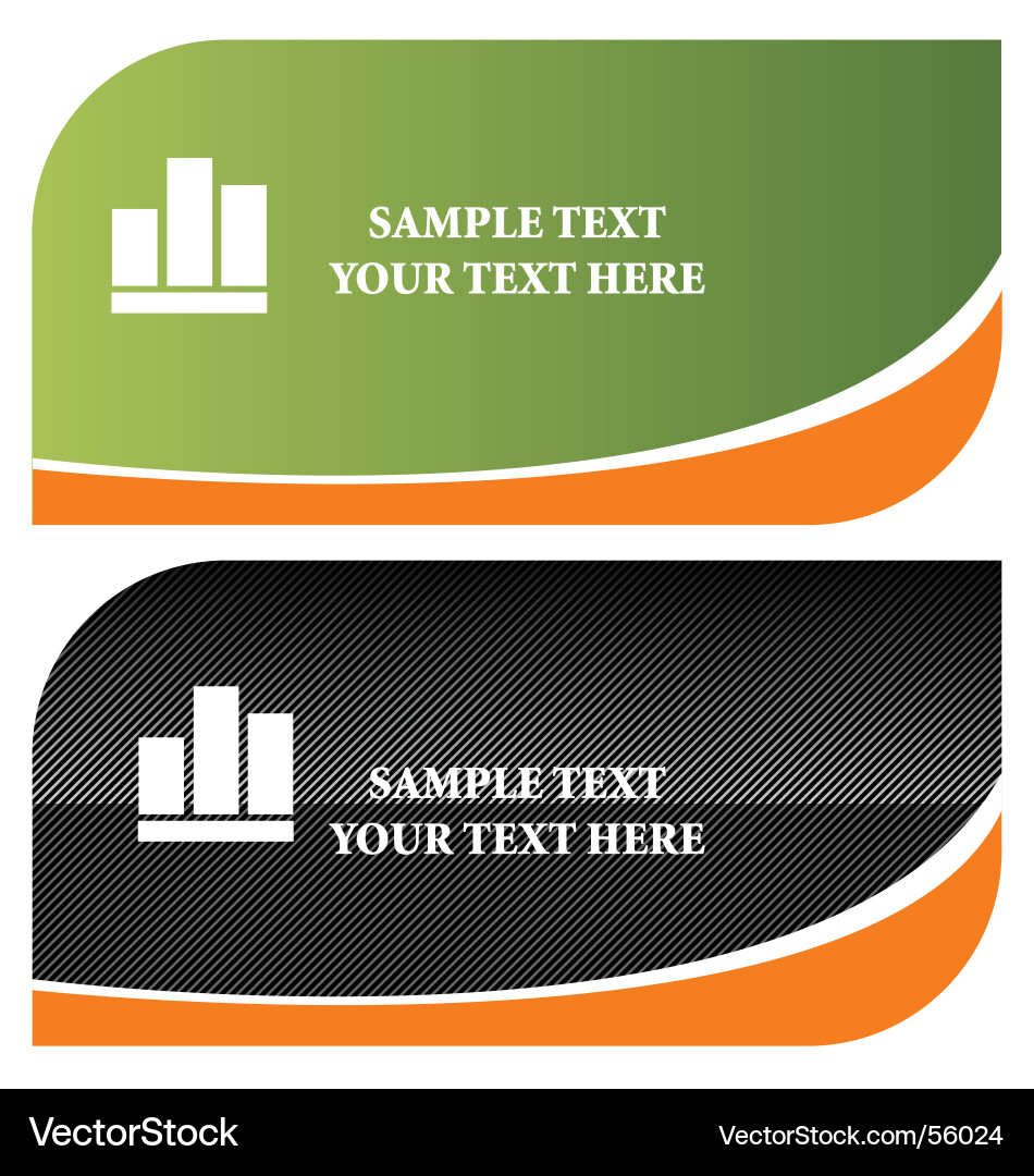 Modern Business Layout Template vector image