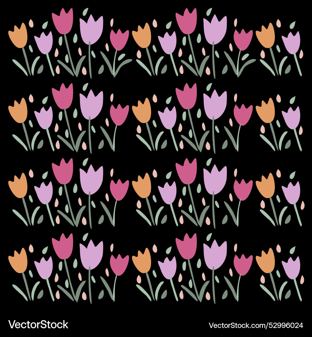 Spring seamless abstract pattern art Spring seamless abstract pattern art vector image