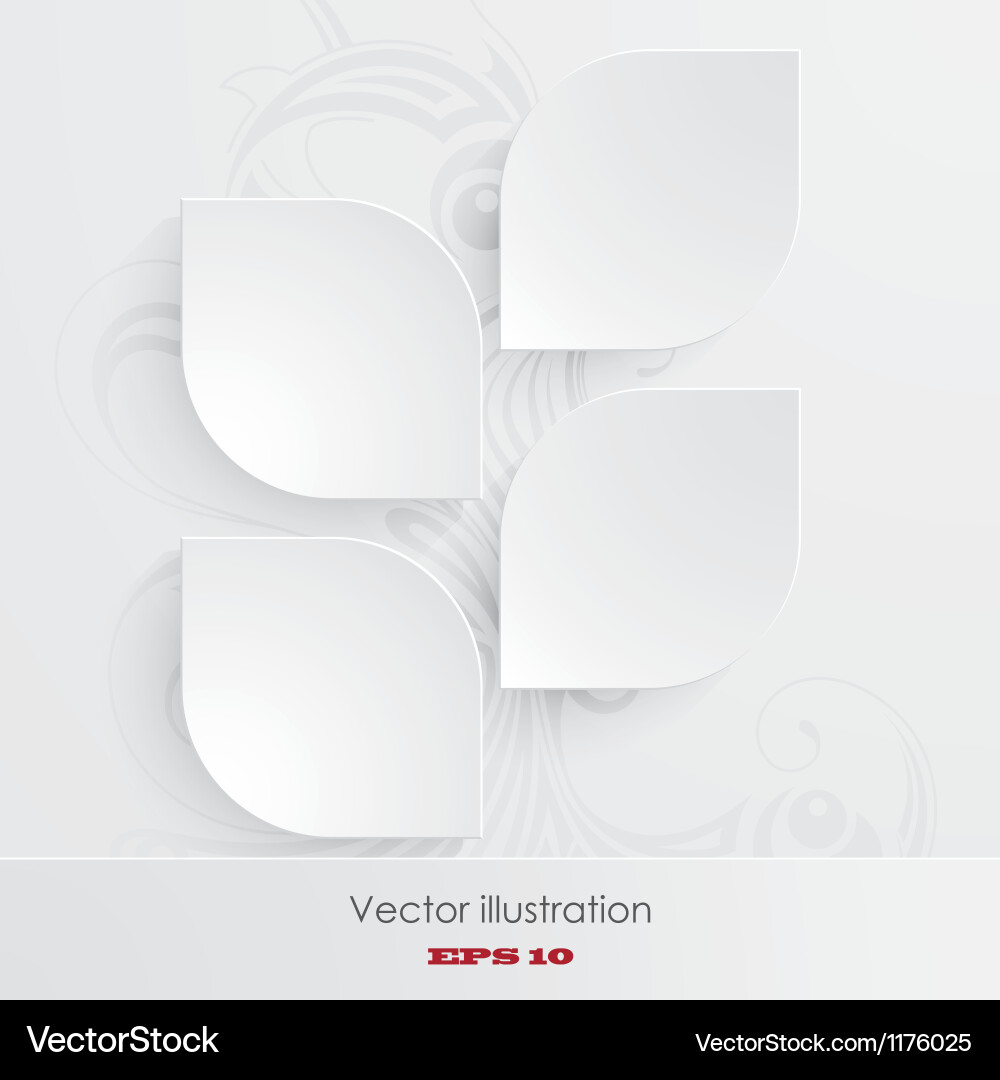 Abstract Leaf Patterns vector image
