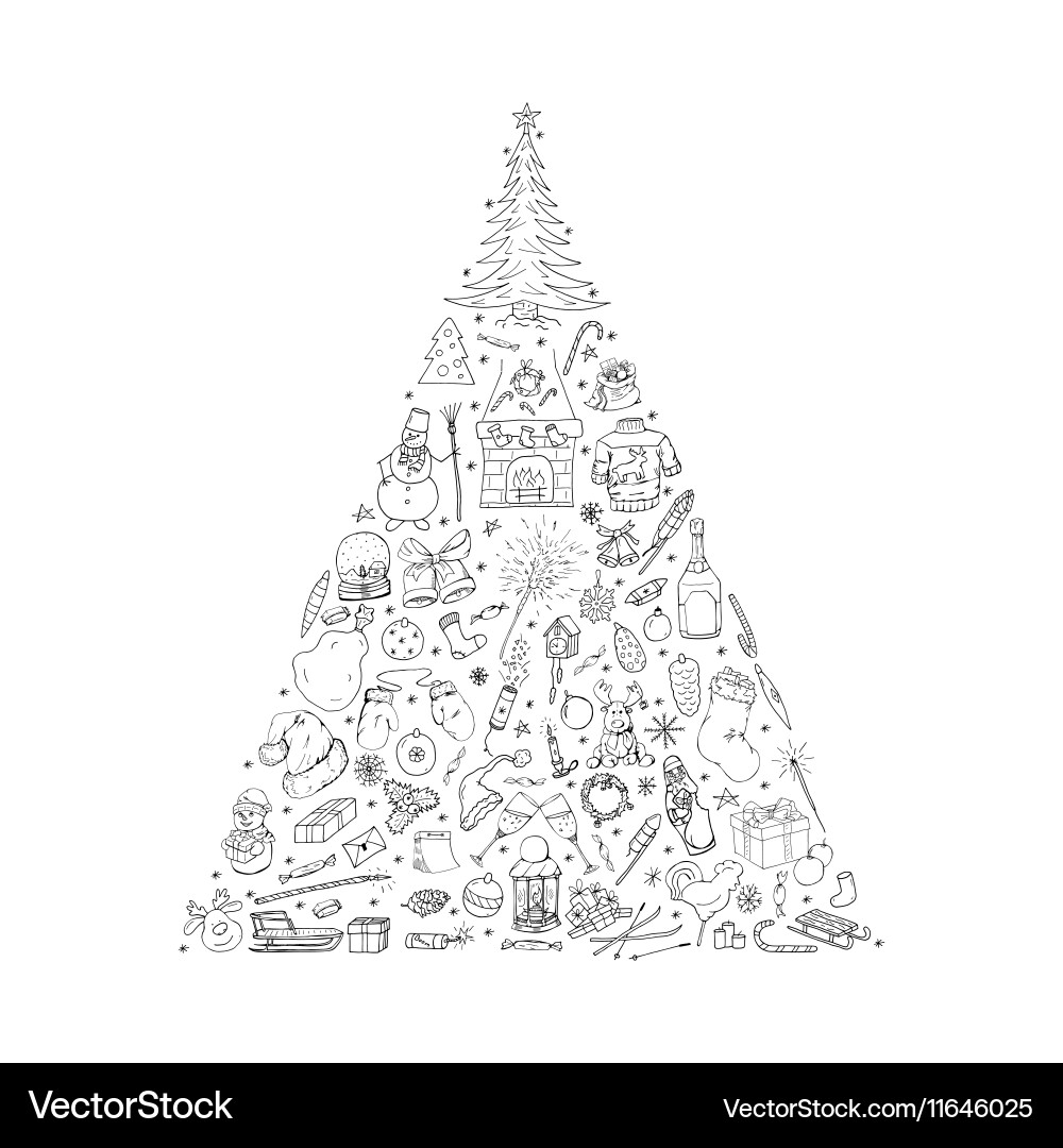 Doodle elements Royalty Free Vector Image - VectorStock